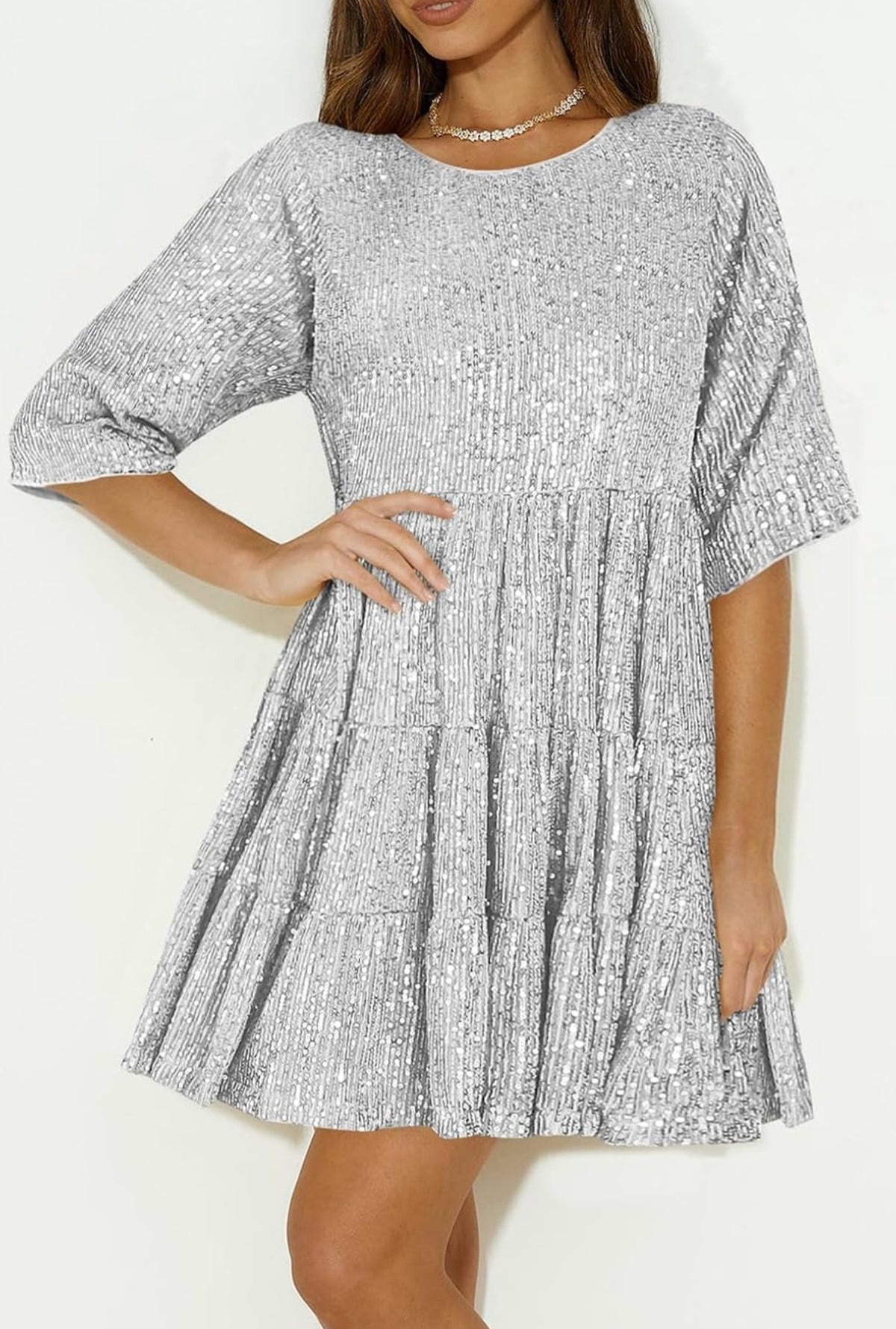 Sequin Tunic Dress 3