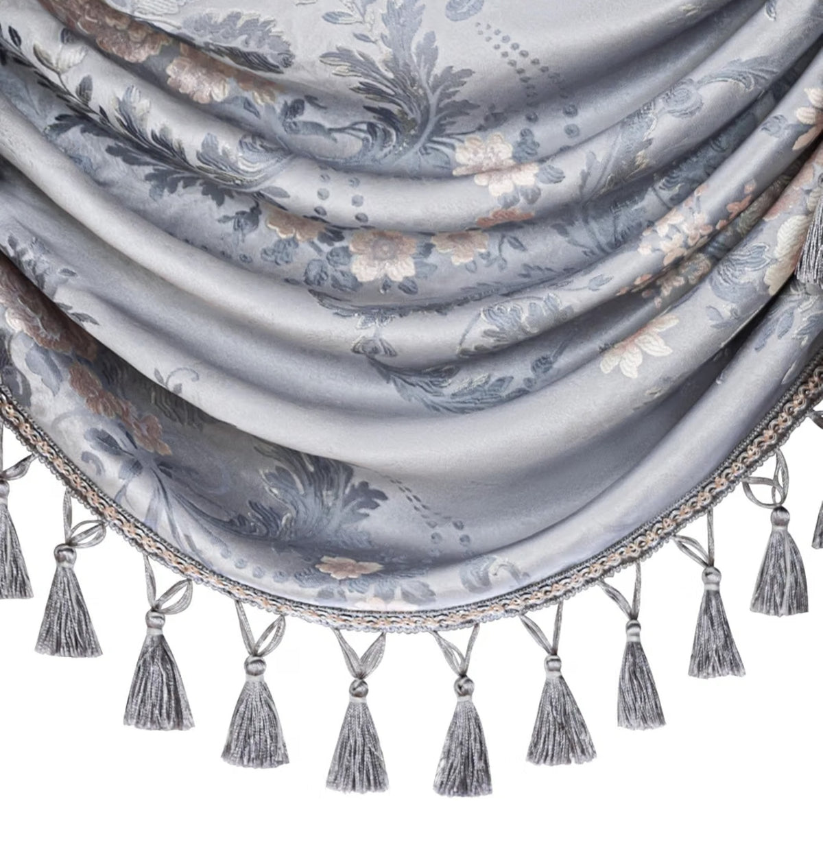European Waterfall Valance Curtains